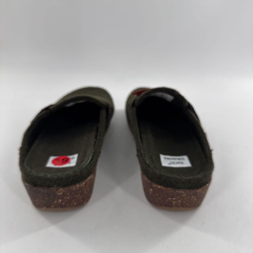 6.5 wool slip-on clog