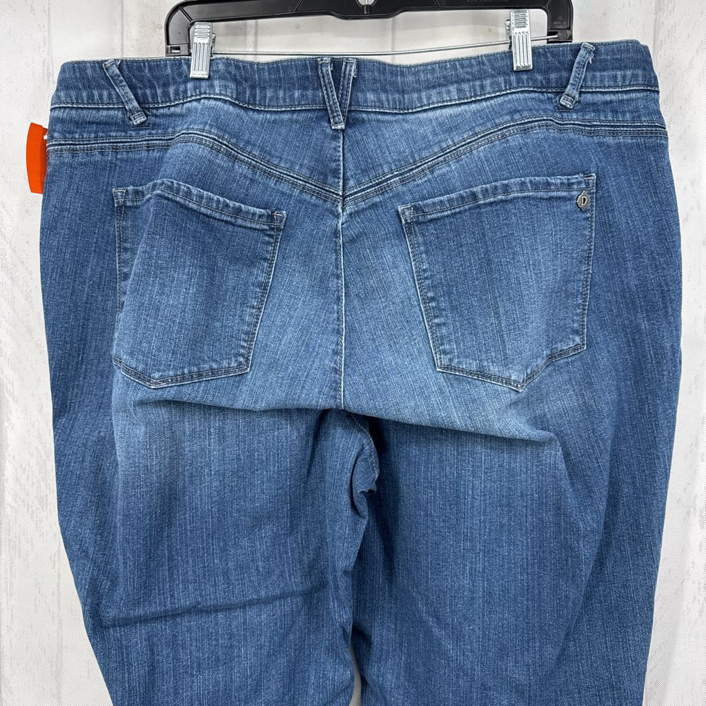 22W "Ab"solution Relaxed Fit Jeans
