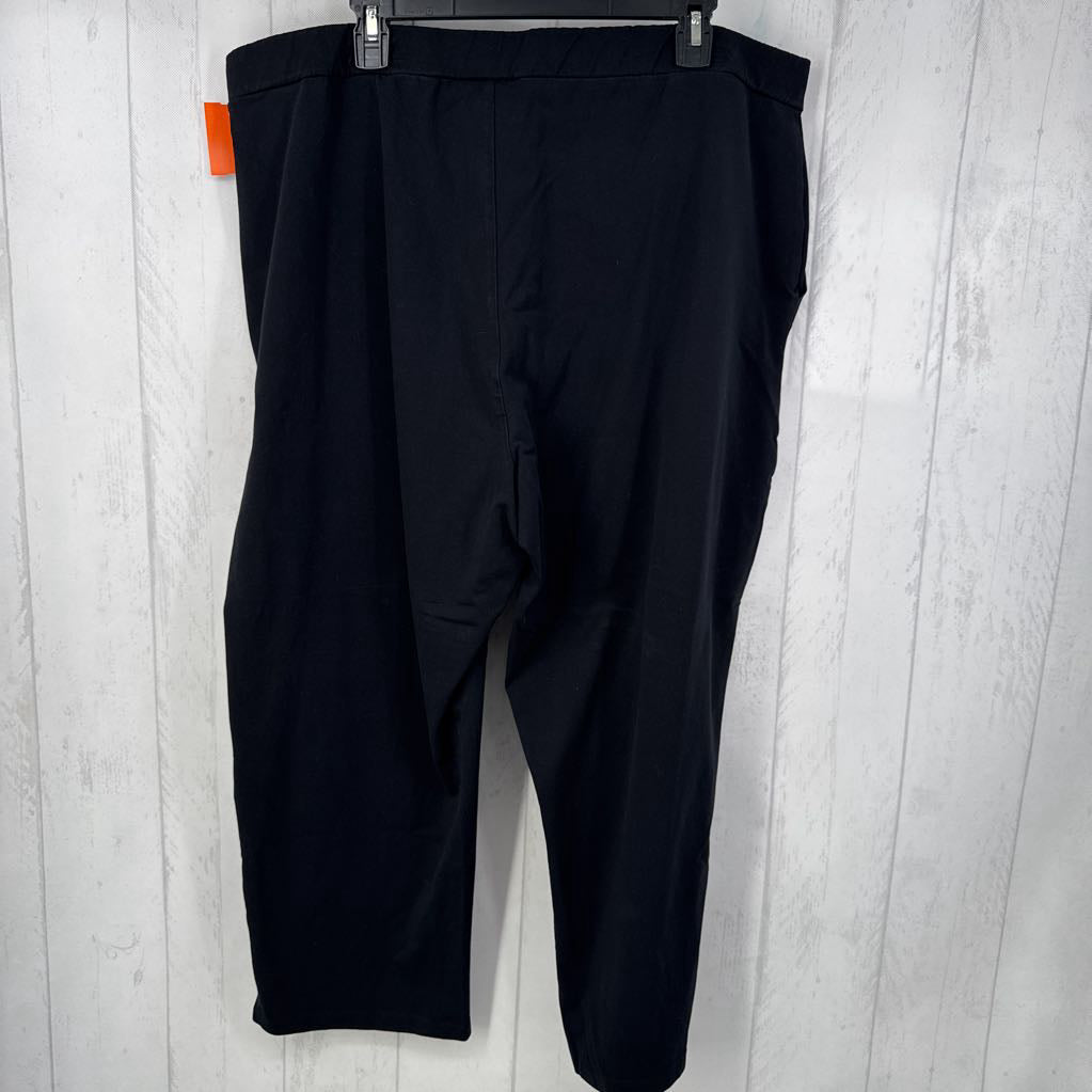 2X pull-on wide leg pant