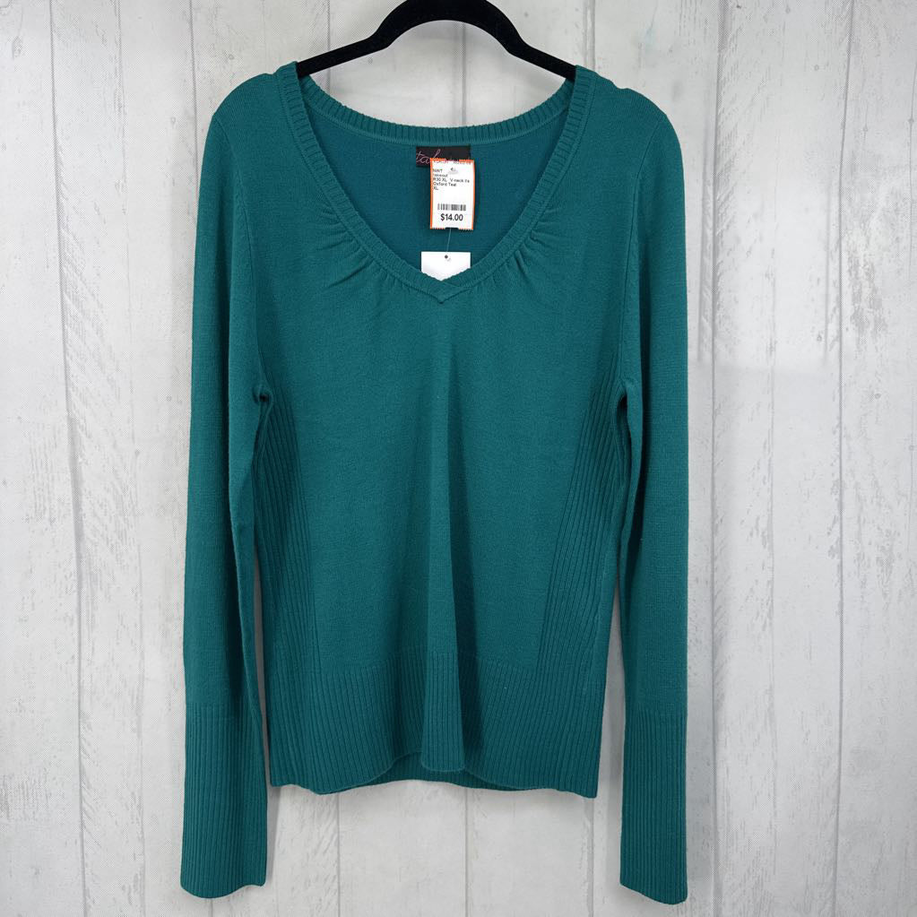 R30 XL V-neck l/s Sweater