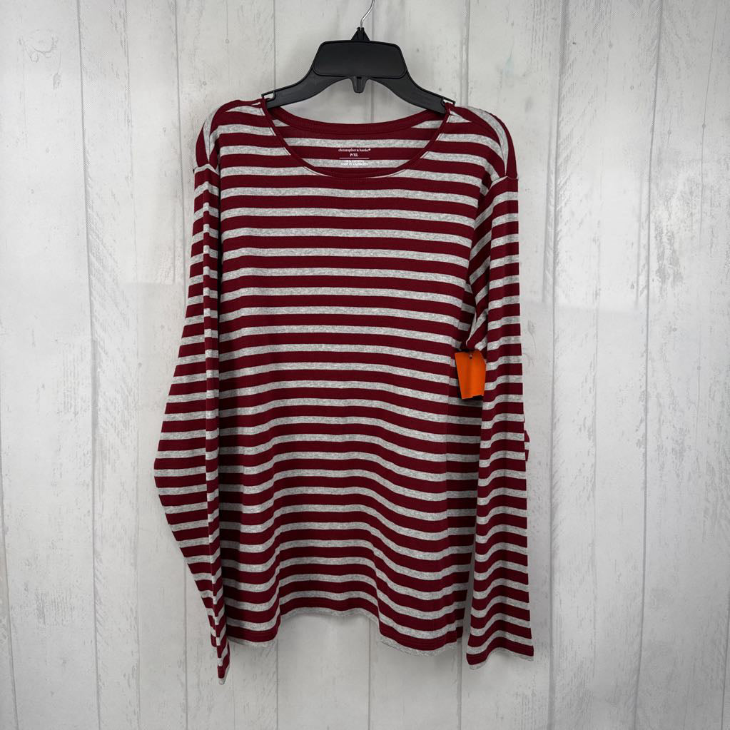 XL-P striped l/s tee
