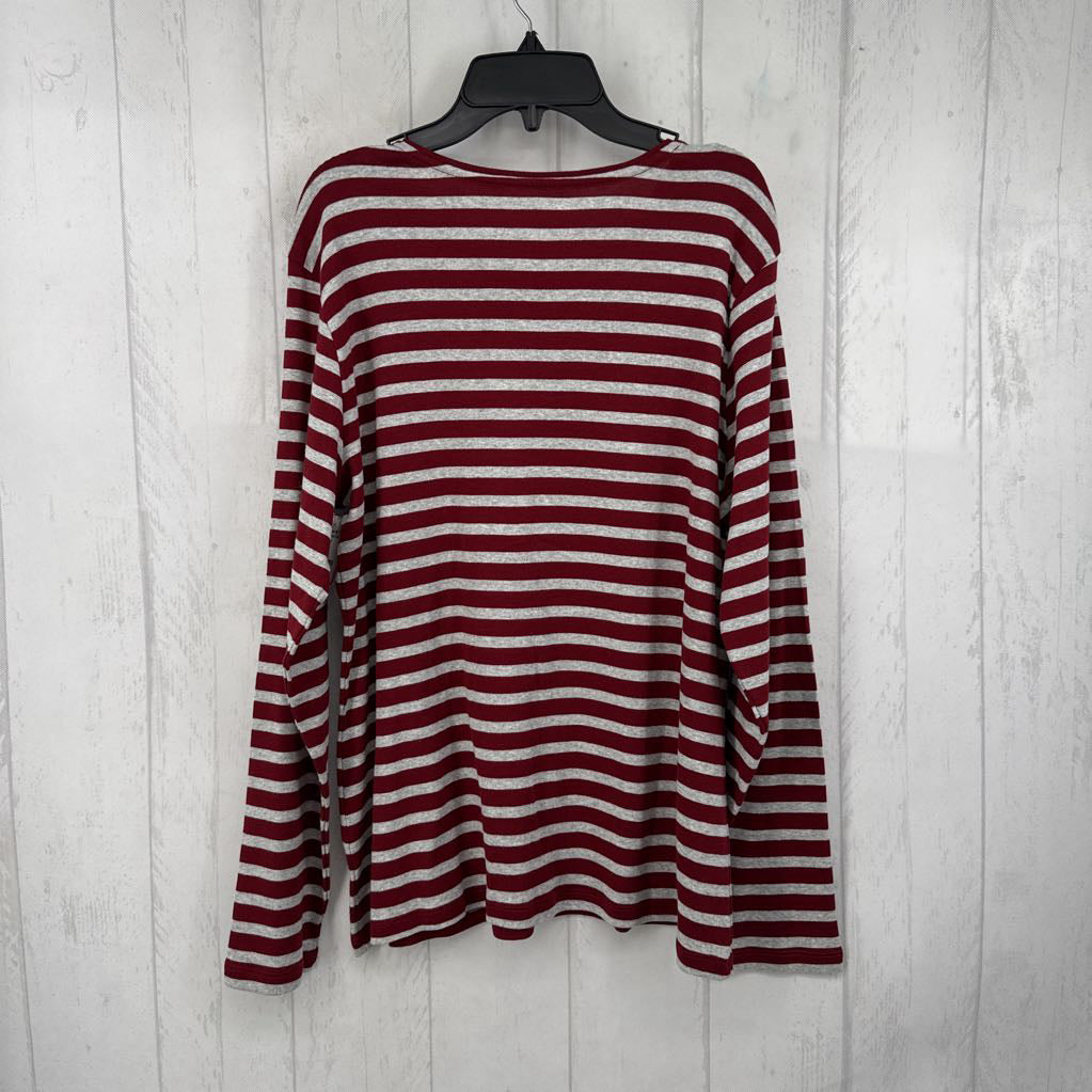 XL-P striped l/s tee