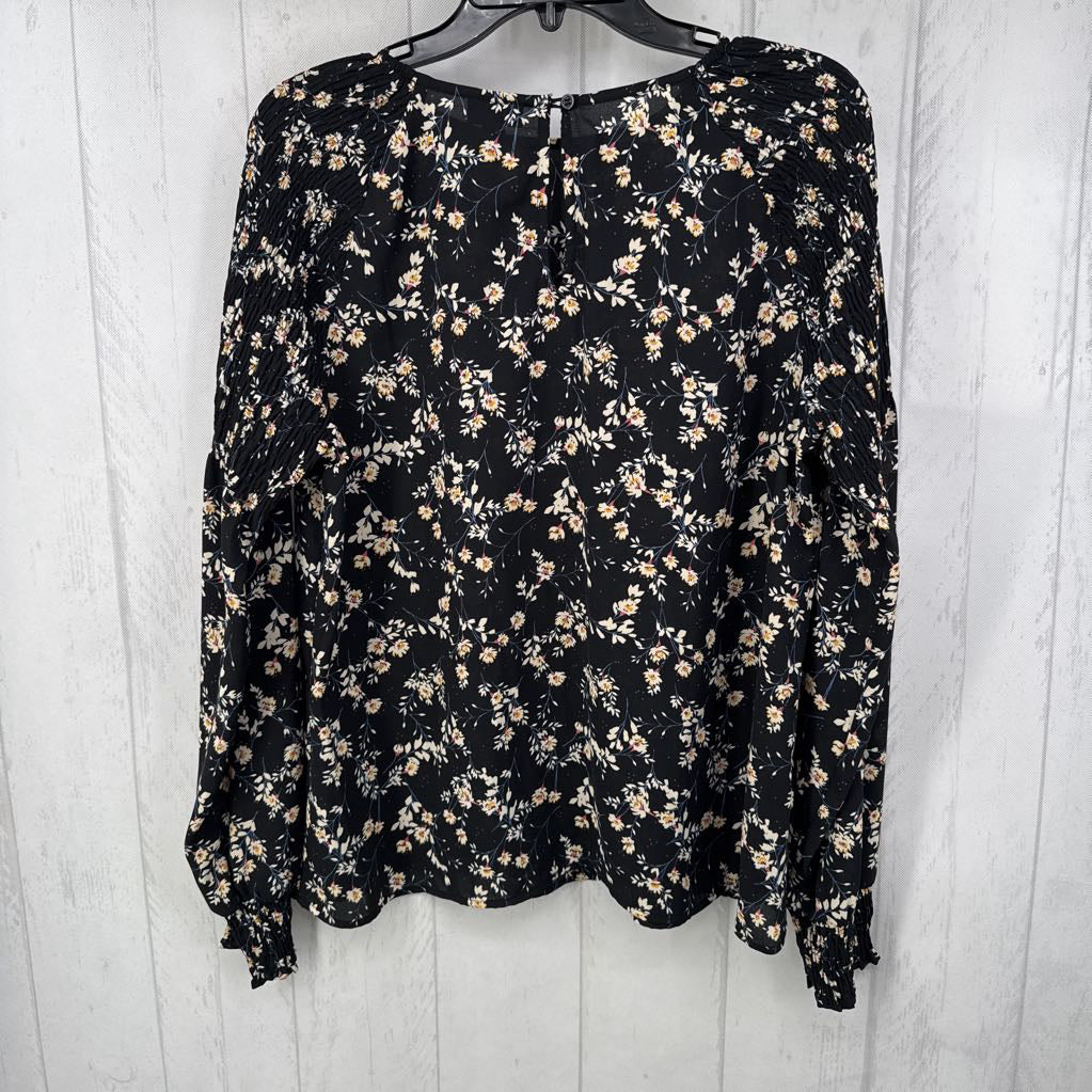 L flo print l/s top