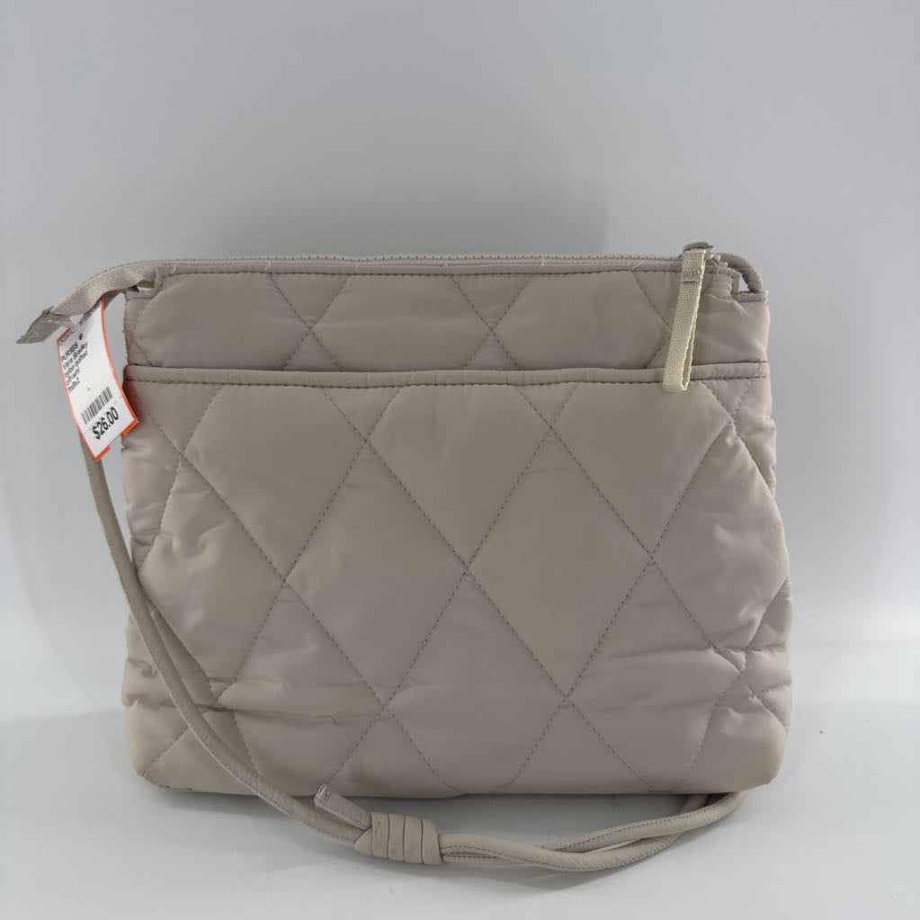 nylon quilted crossbody