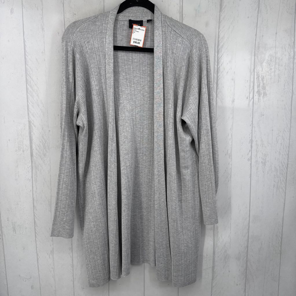 1x l/s open cardigan