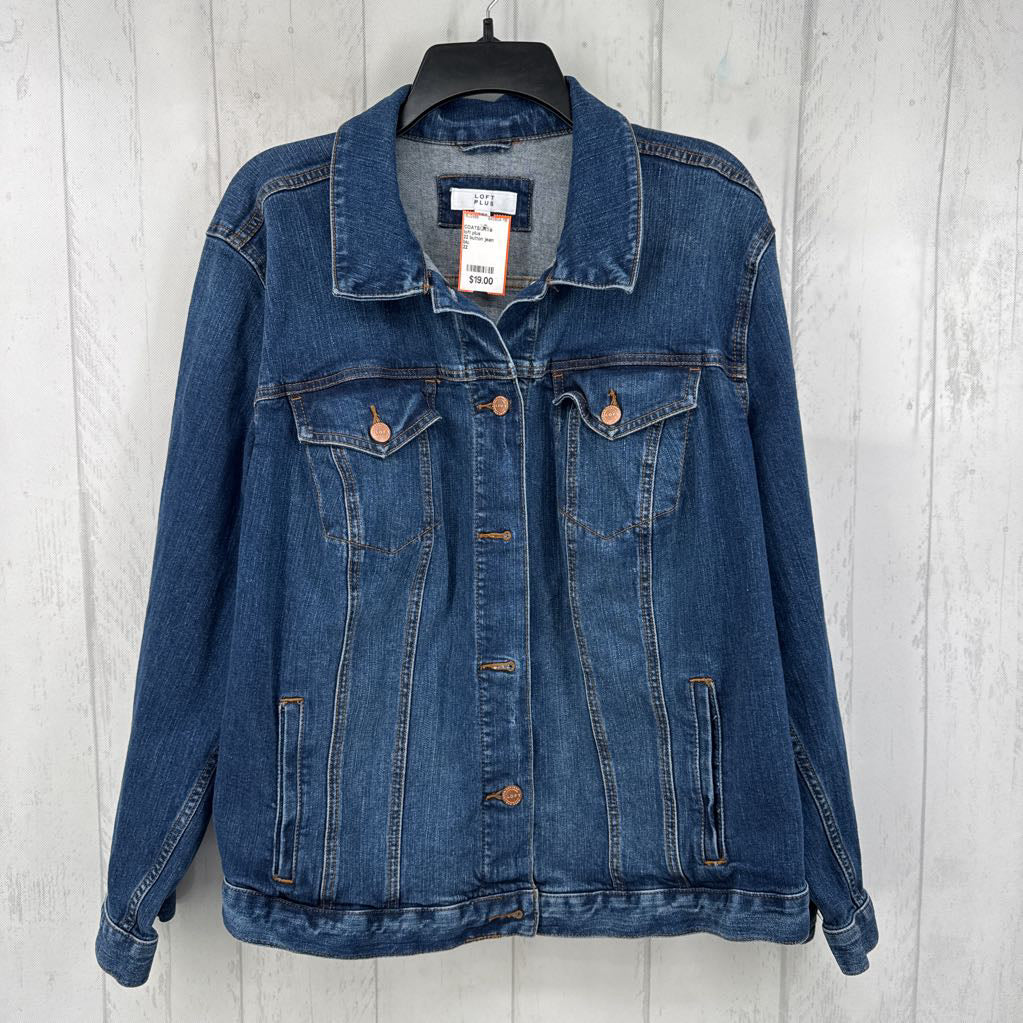 22 button jean jacket