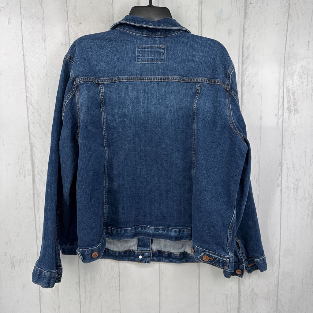 22 button jean jacket