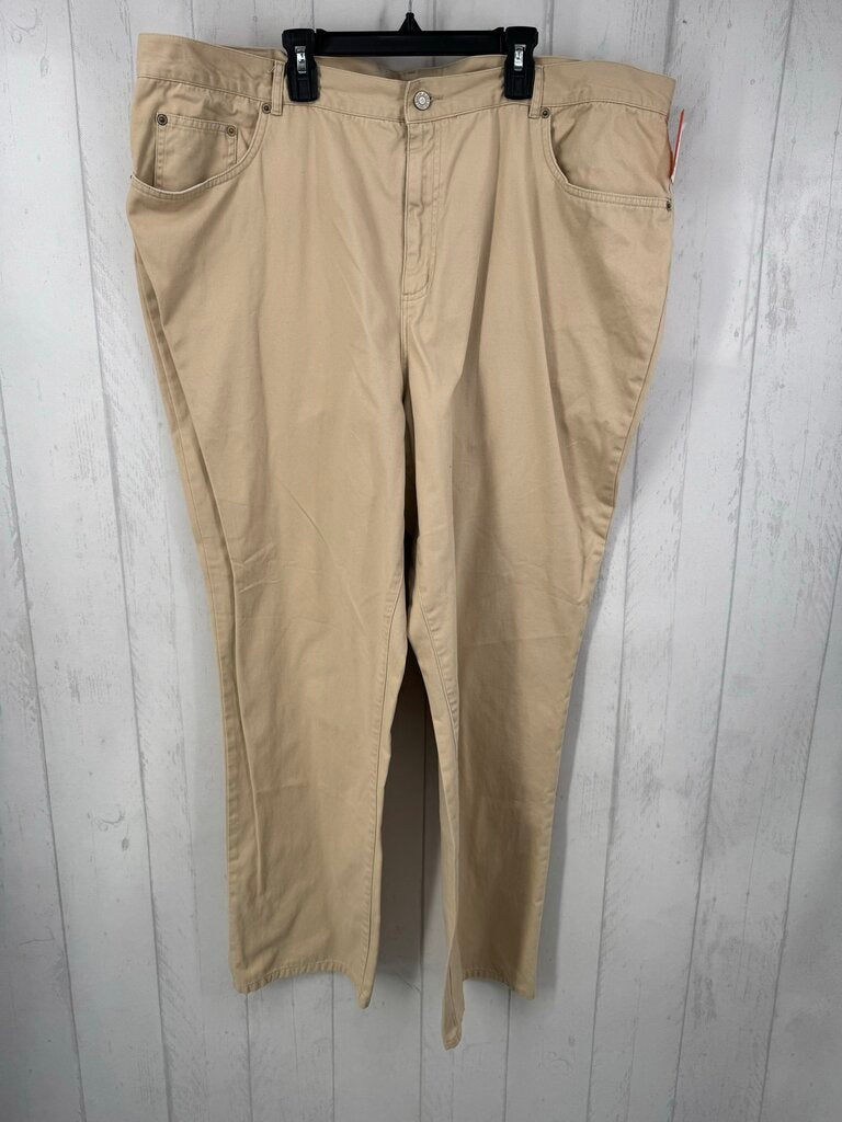 22W classic khaki pant