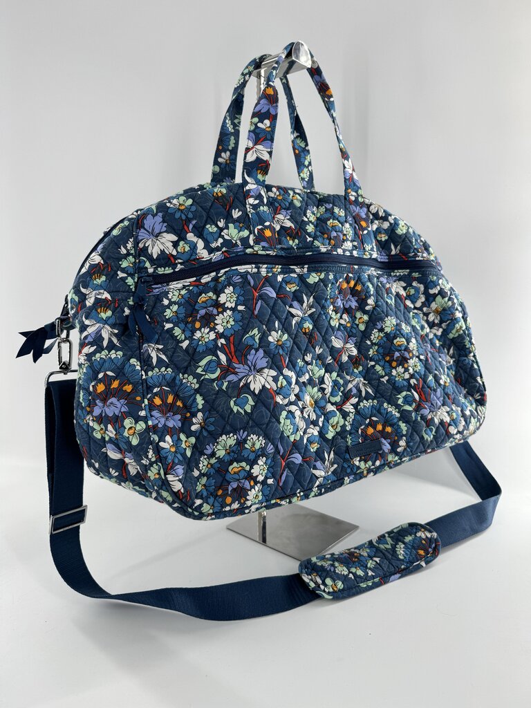 floral quilted weekender/carry on