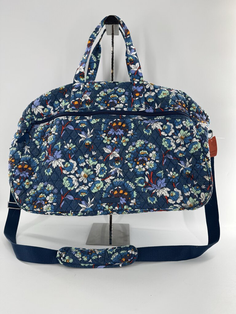 floral quilted weekender/carry on