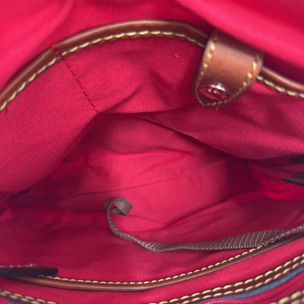 R109 stripe crossbody