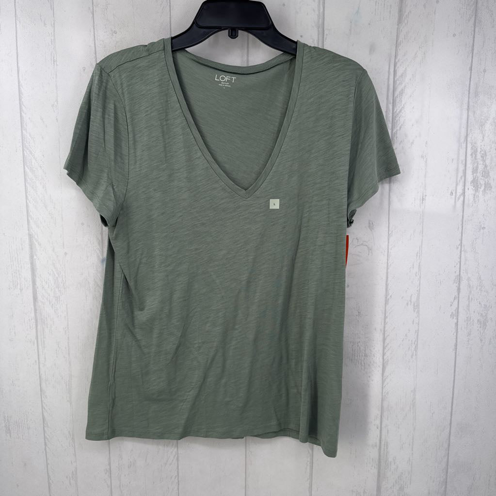 R20 L v-neck s/s tee