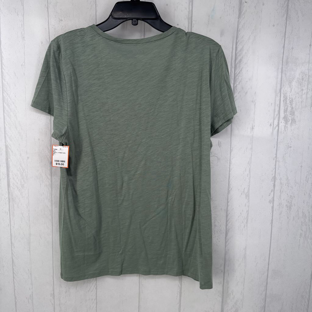 R20 L v-neck s/s tee