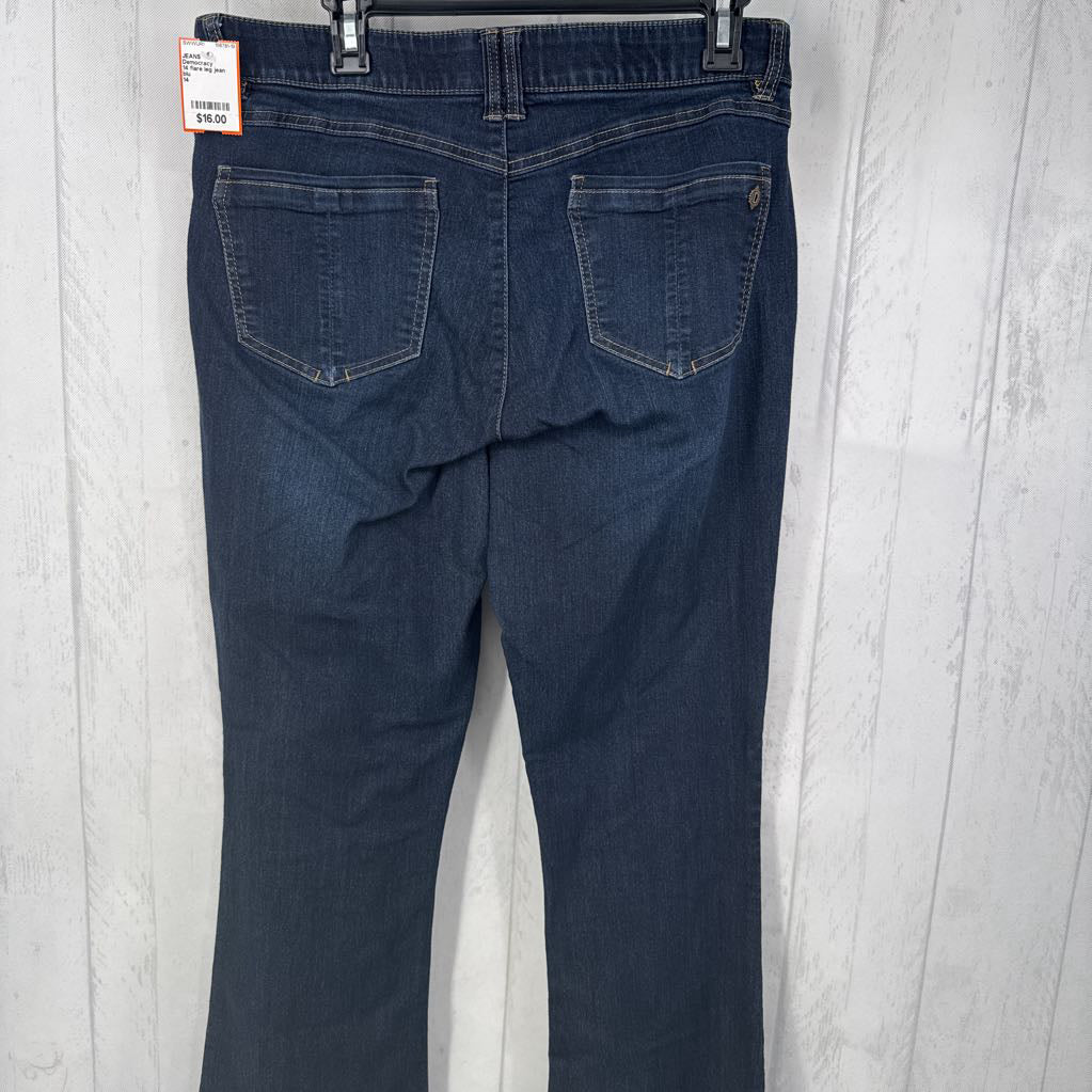 14 flare leg jean