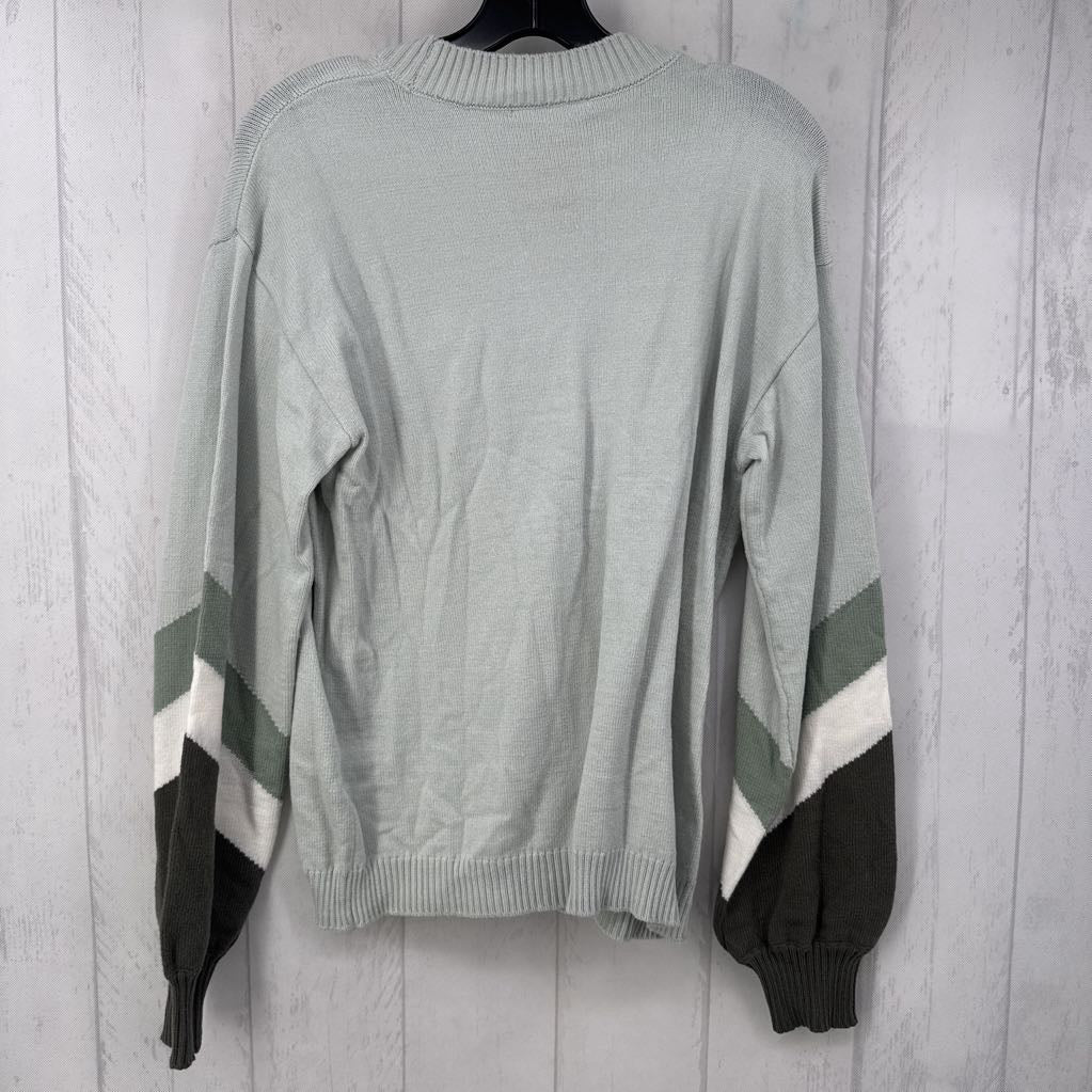 S l/s v-neck sweater