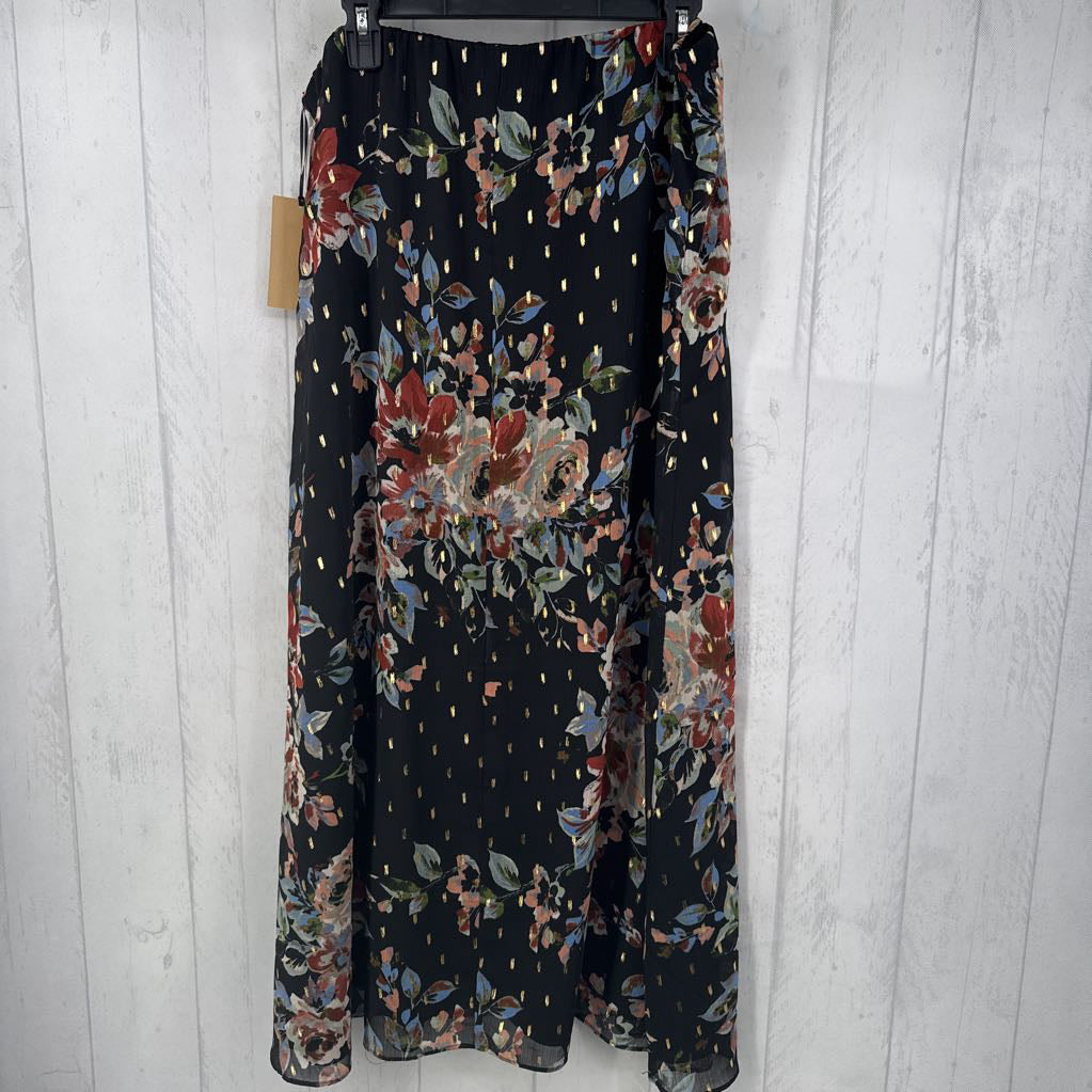R30 L flo print long skirt
