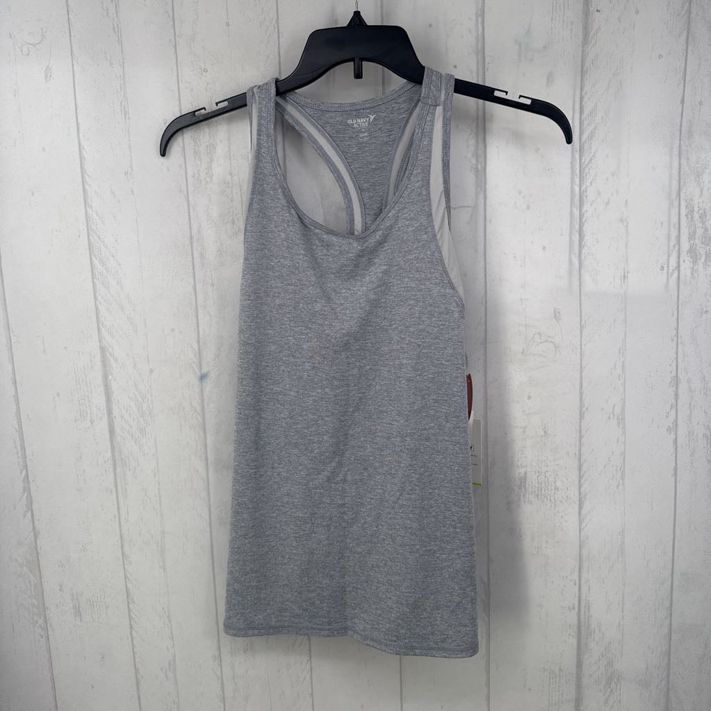 XL marled racerback tank