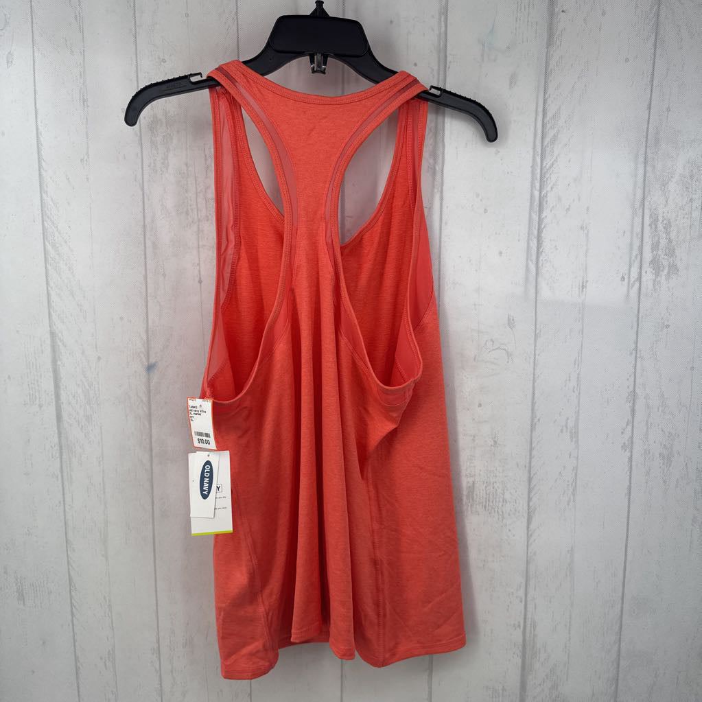 XL marled racerback tank