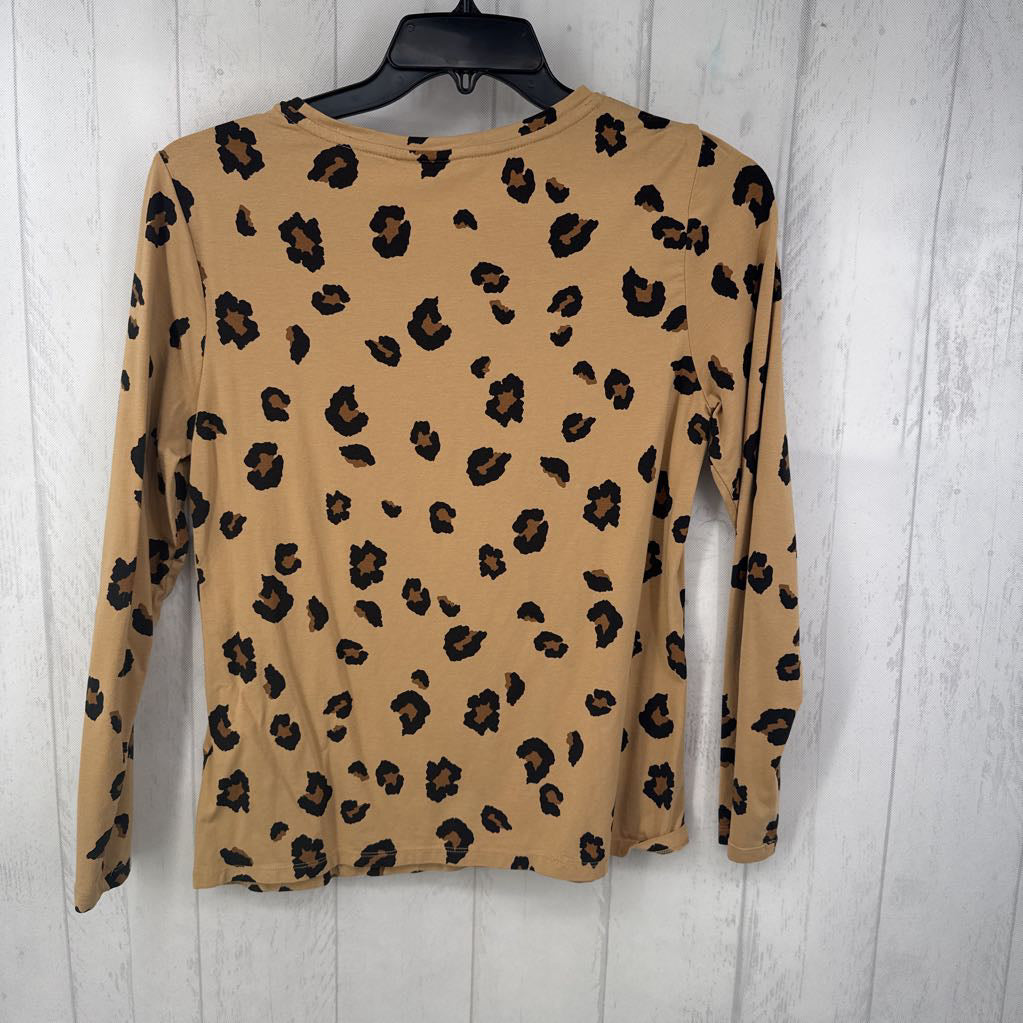 L animal print l/s tee