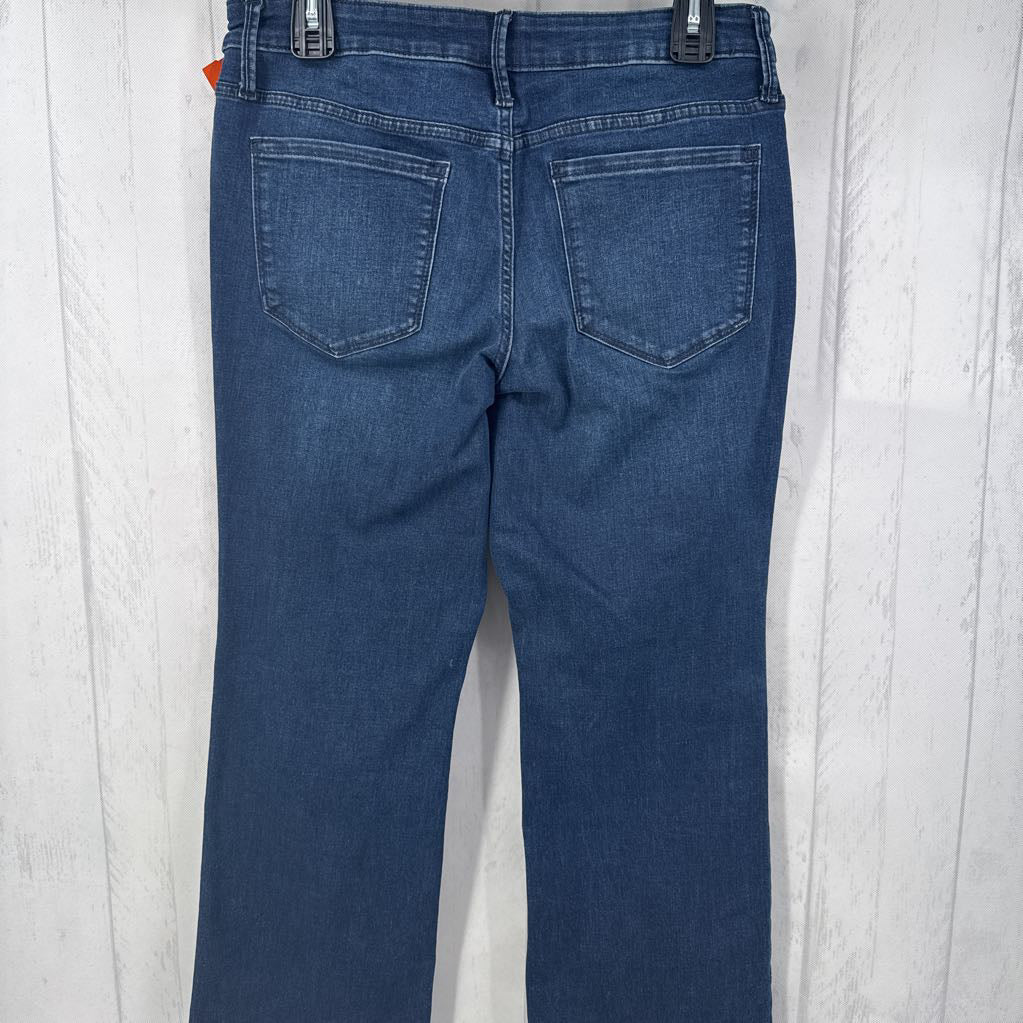 10P straight leg jeans