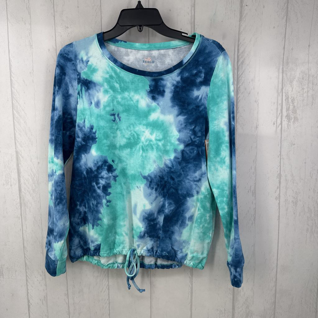XS tie-dye l/s top