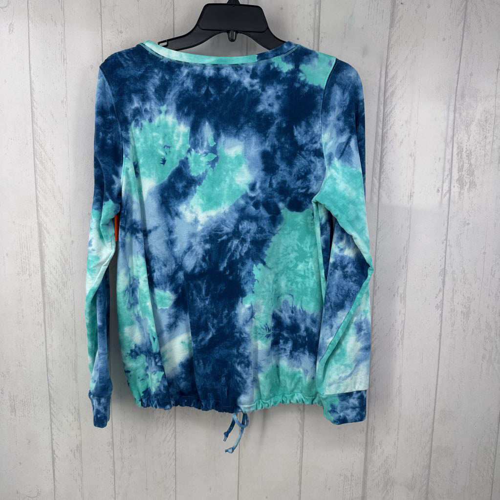 XS tie-dye l/s top