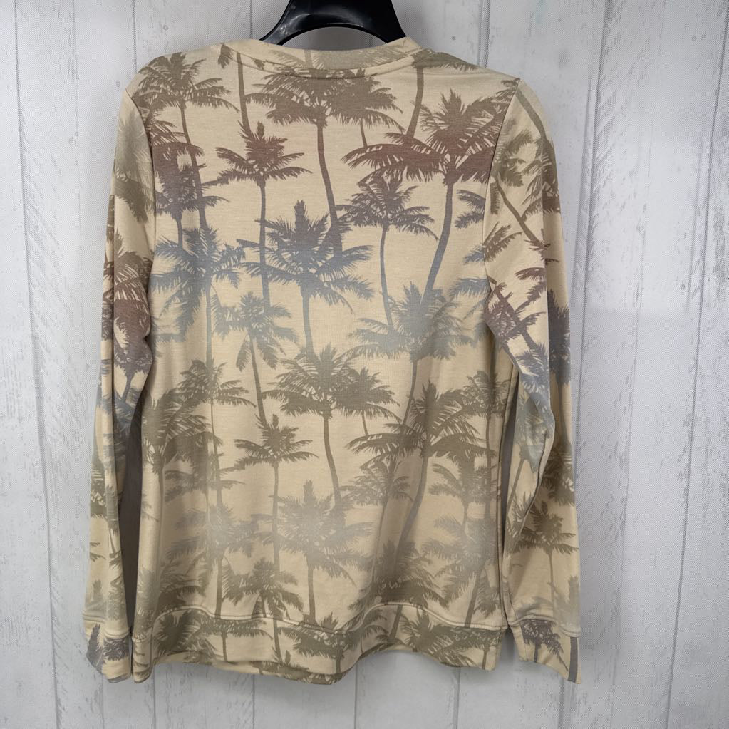S palm tree l/s top