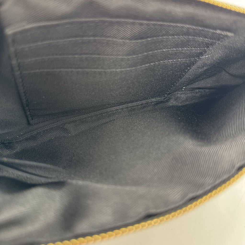 vegan leather zipper front crossbody