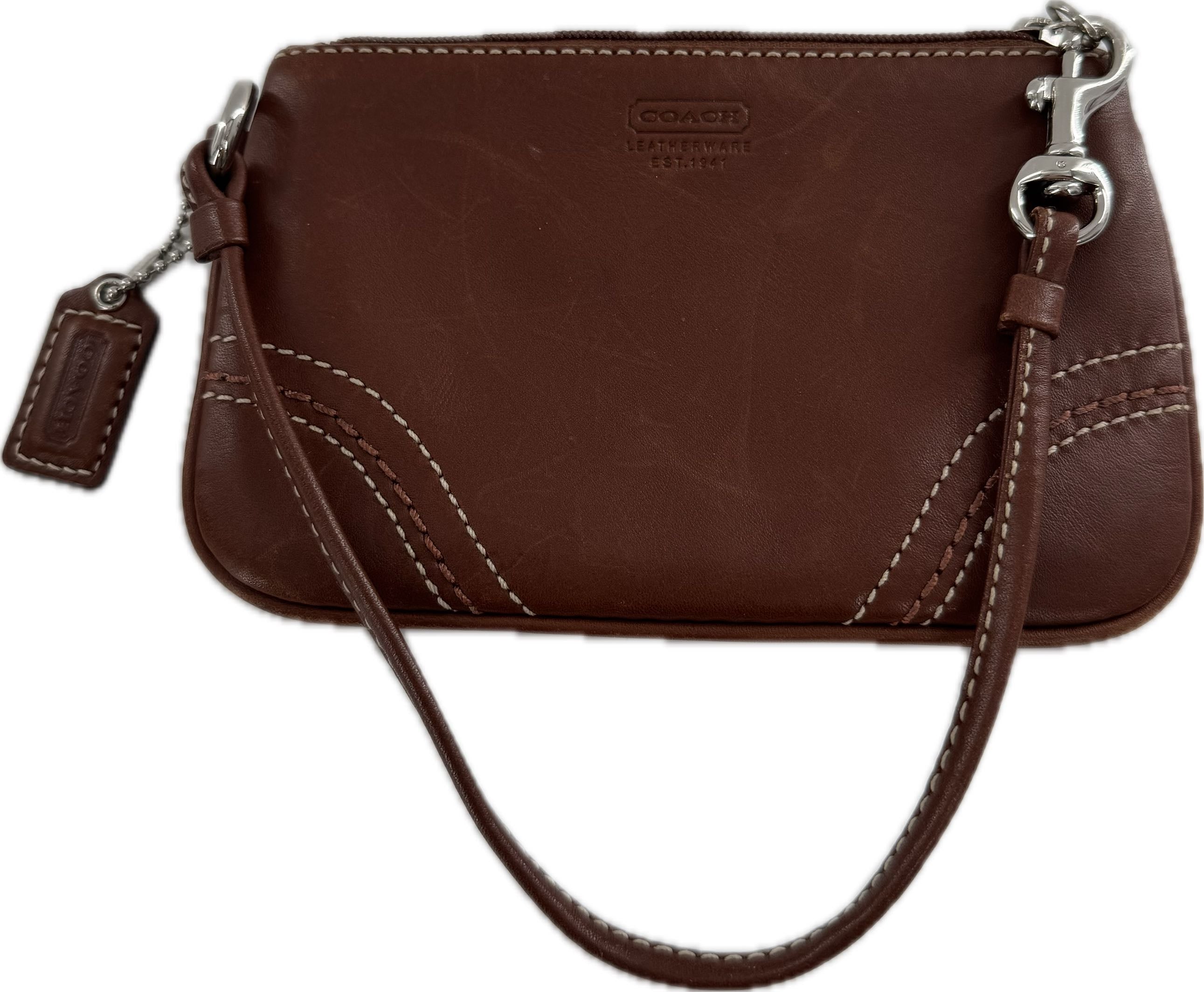 leather wristlet