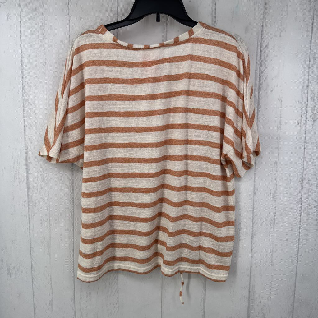 M striped s/s top
