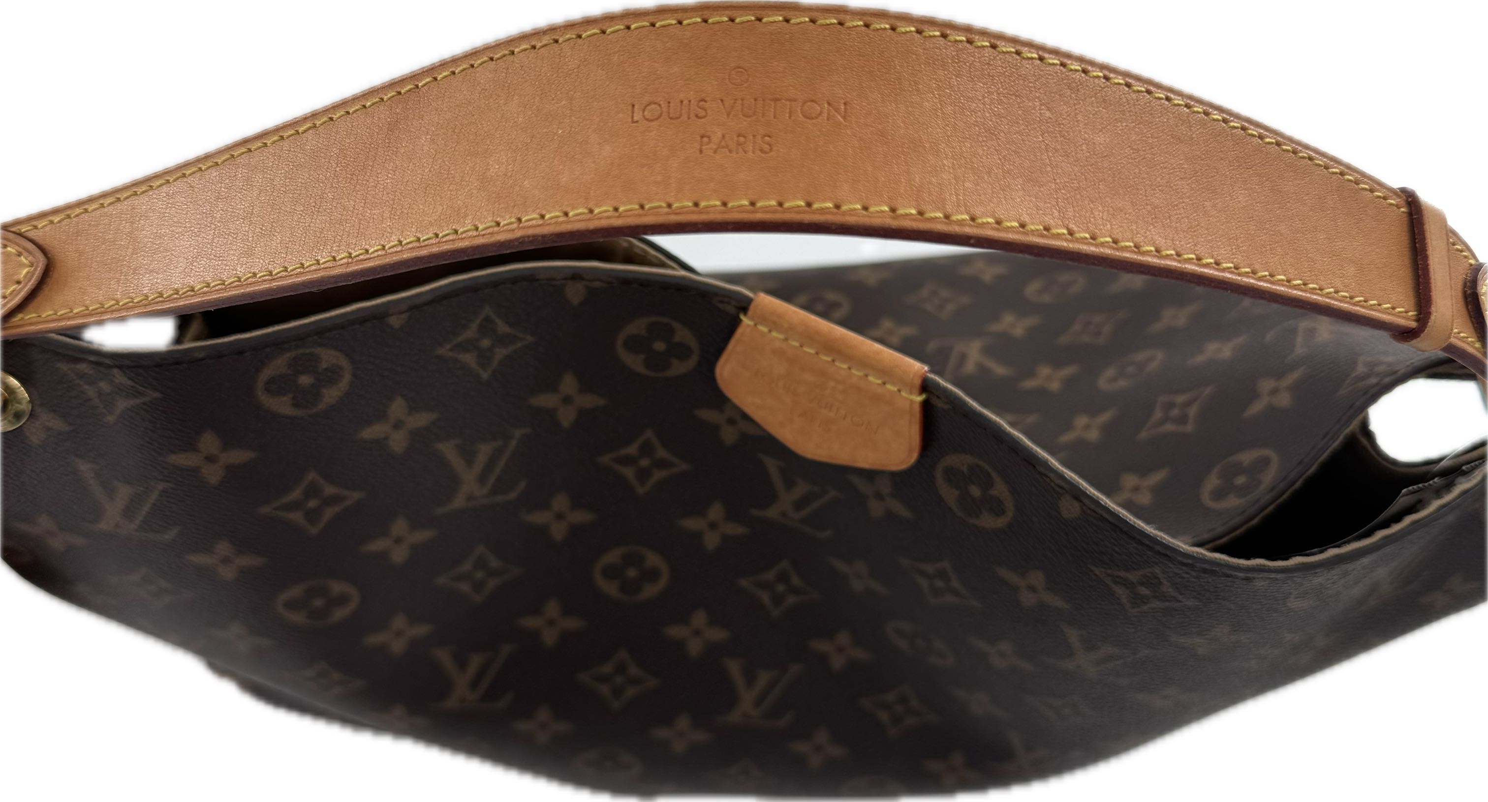 monogram MM hobo shoulder bag w/ box