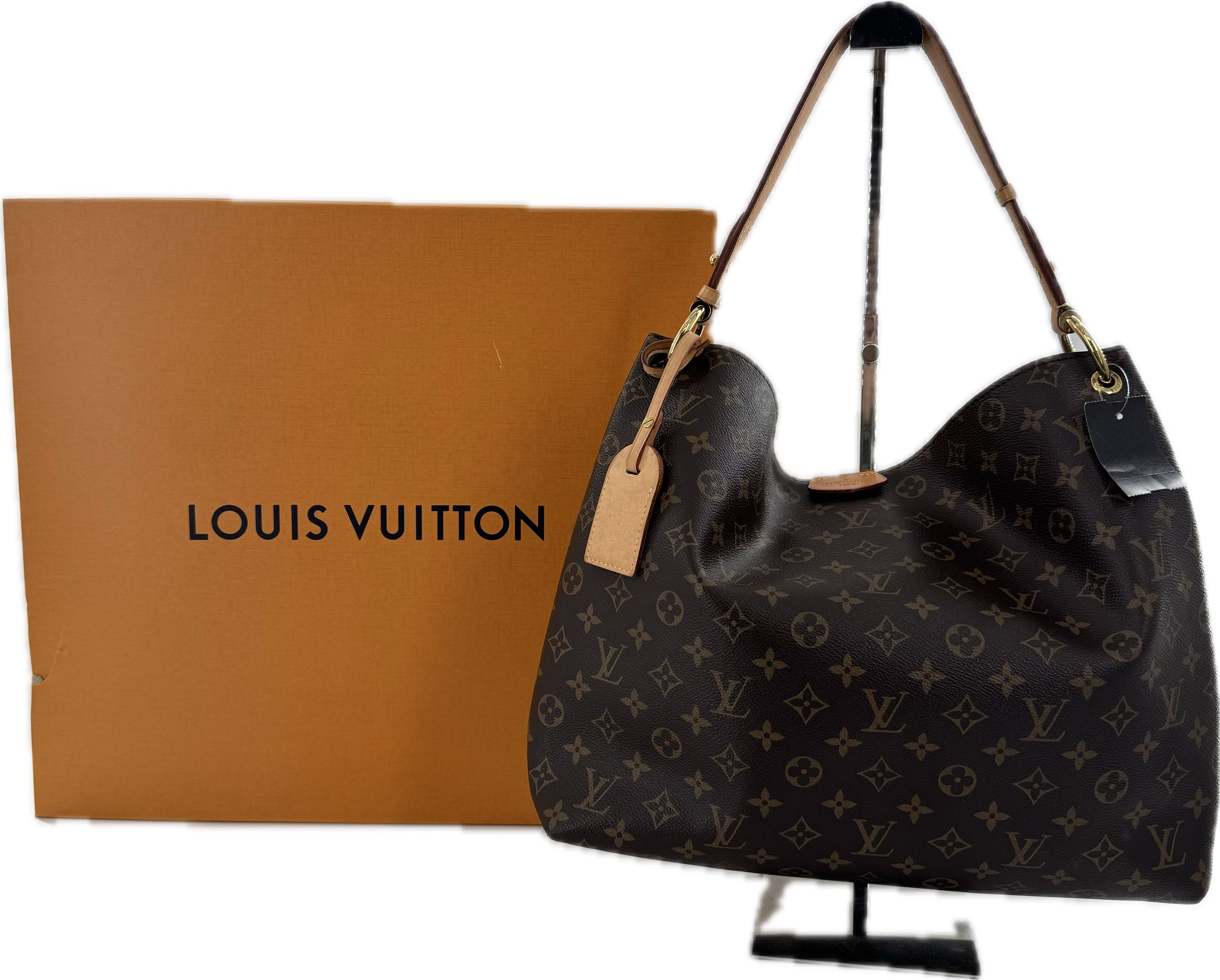 monogram MM hobo shoulder bag w/ box