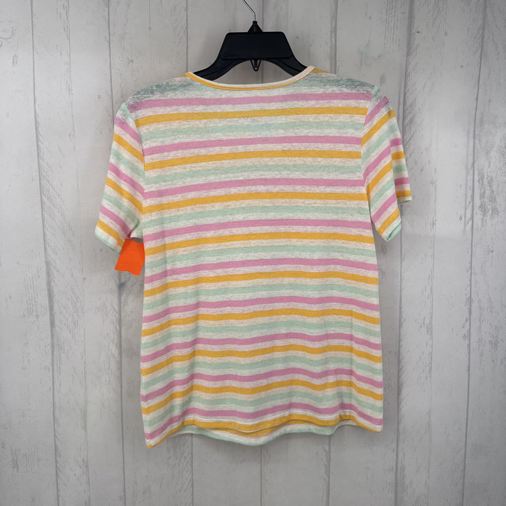 XS s/s stripe top