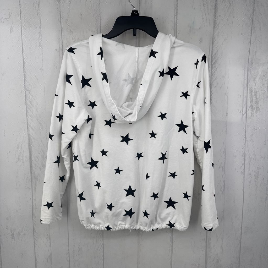 XS l/s star top w/ hood