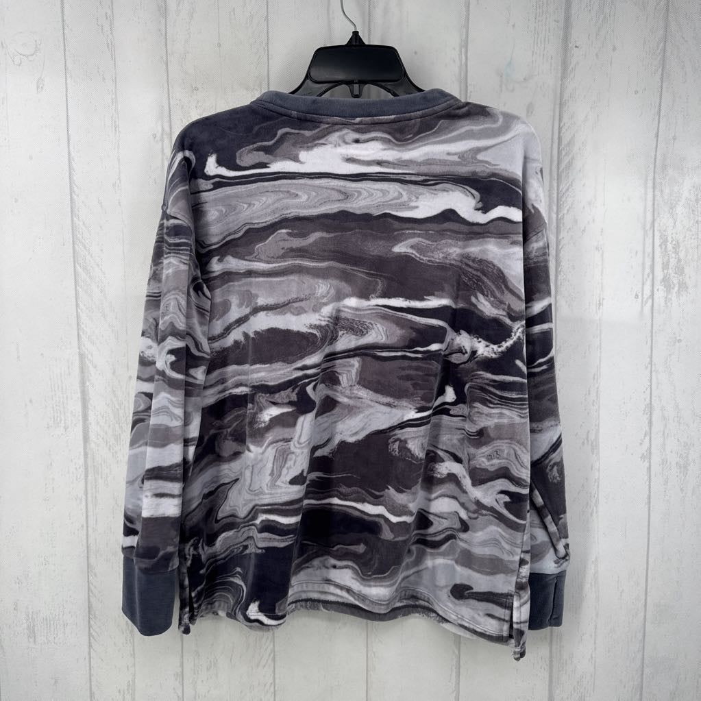Lp swirled print crewneck sweatshirt