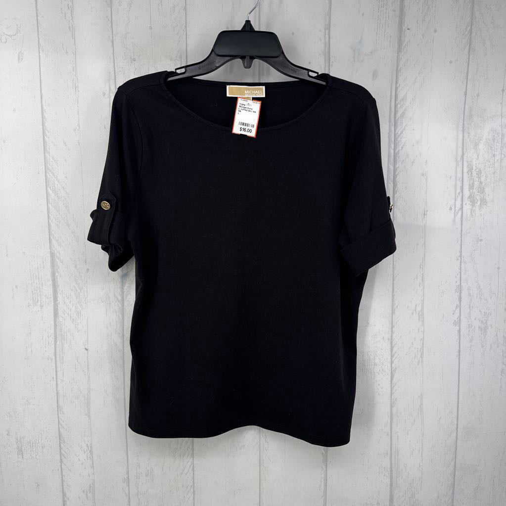 L cuffed skv tee