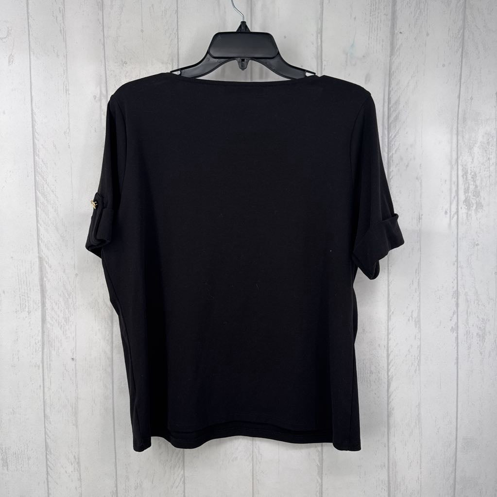 L cuffed skv tee