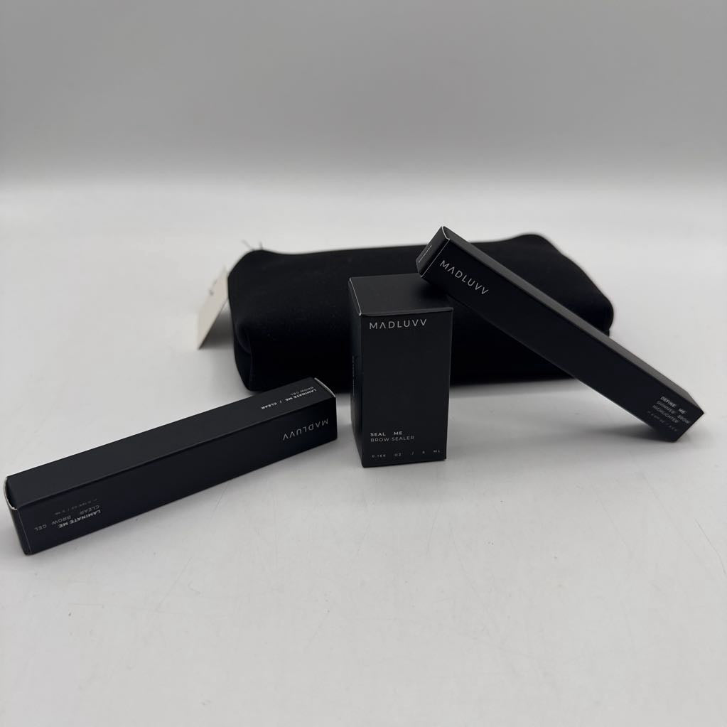 brow care kit kit-clear brow gel,shimmer brow highlighter,brow sealer)