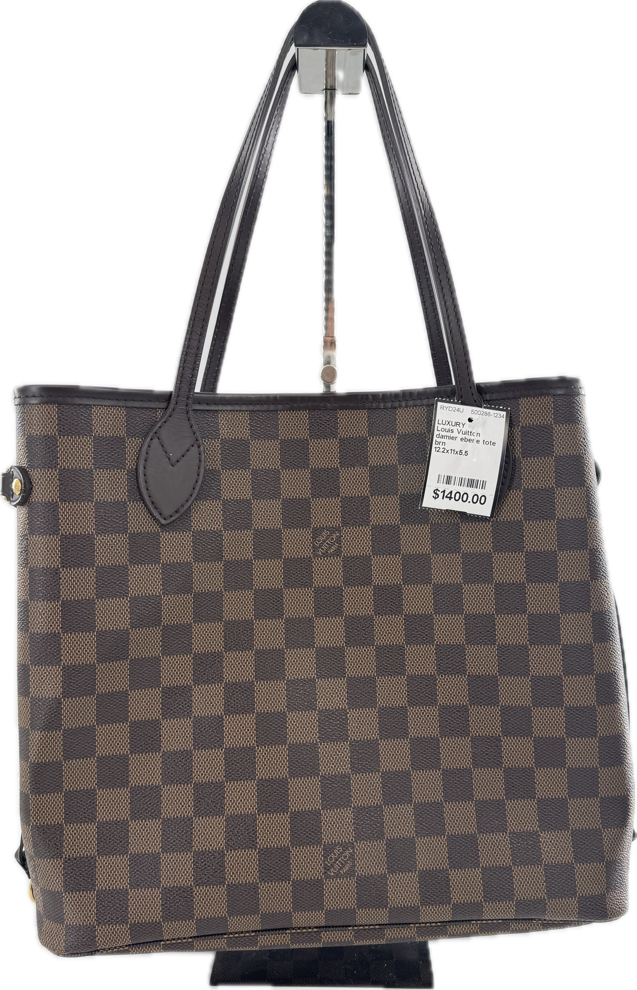 damier ebene tote MM w/ pochette