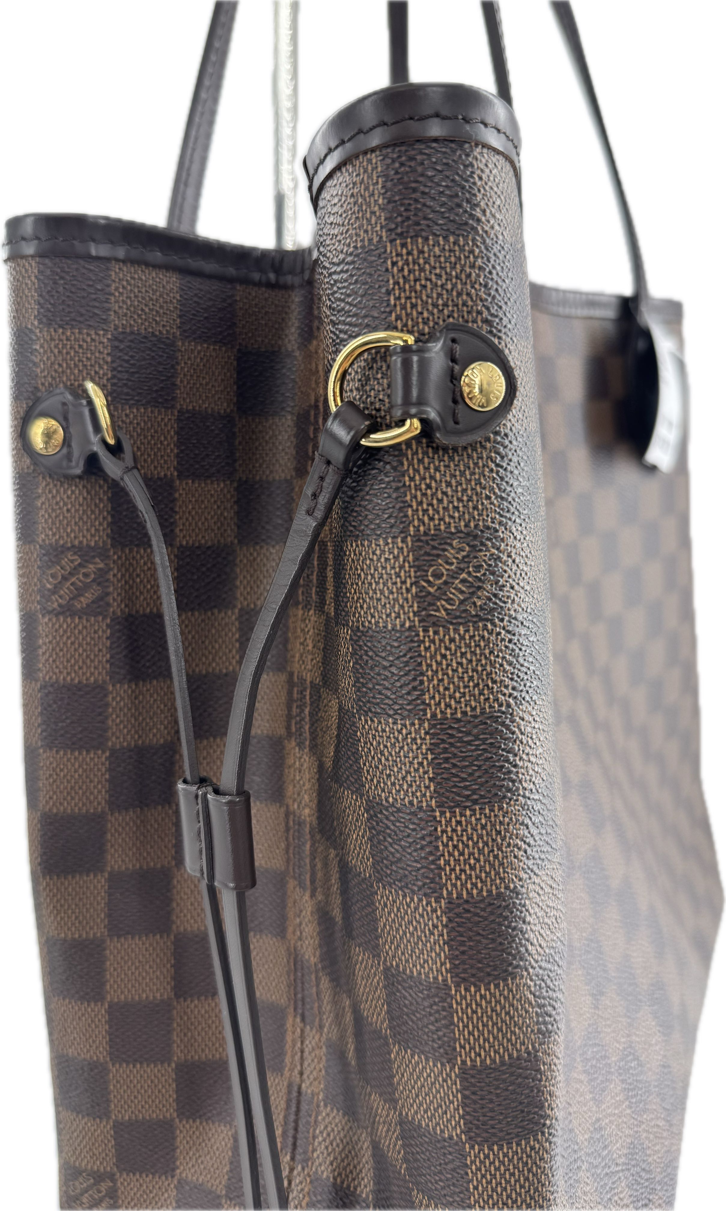 damier ebene tote MM w/ pochette