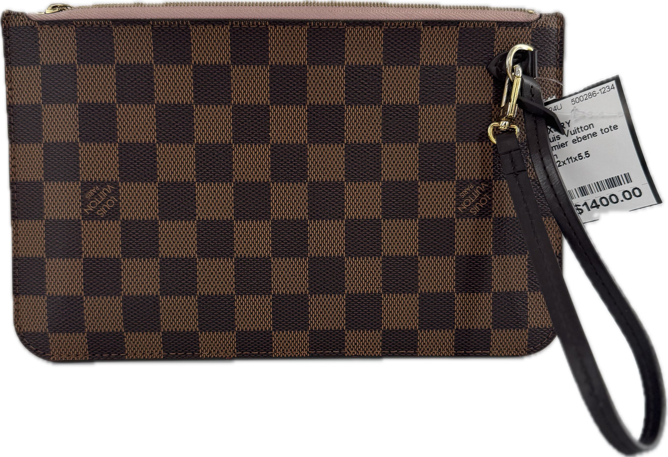 damier ebene tote MM w/ pochette