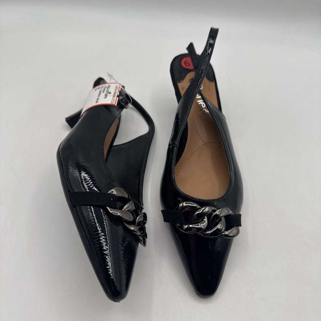 6.5 chainlink detail slingbacks