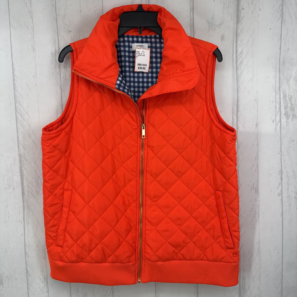 L quilted vest