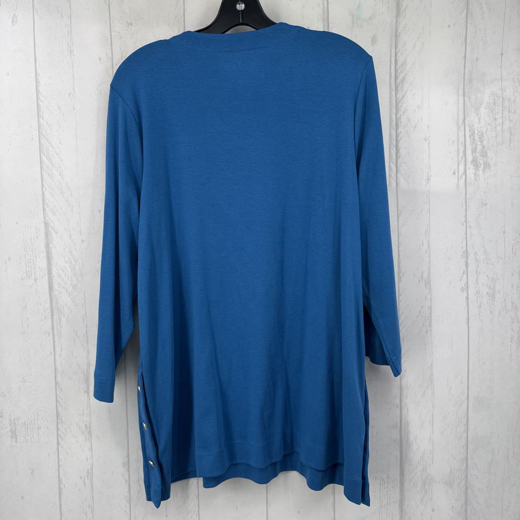 XL v-neck 3/4 slv tunic