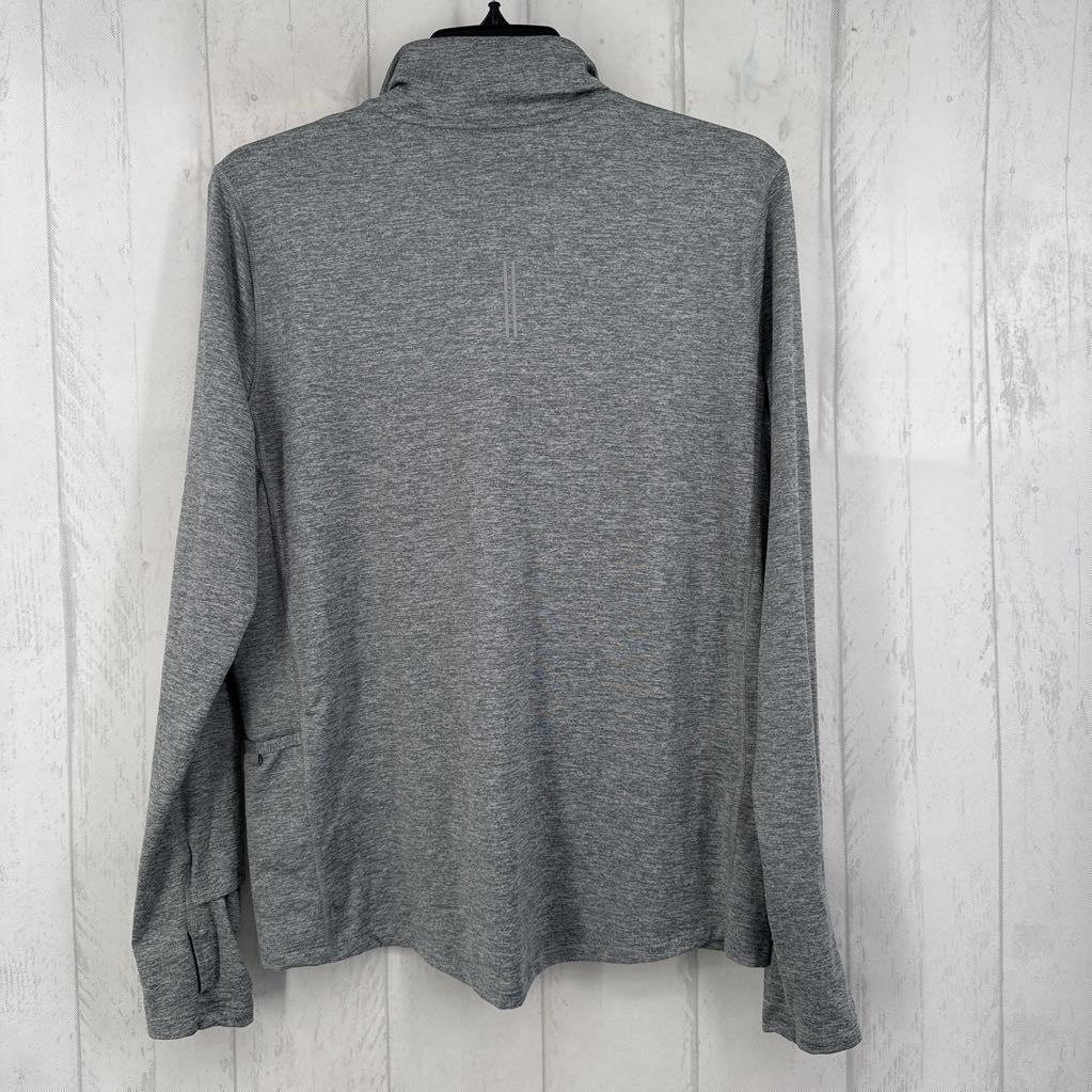 M marled quarter zip pullover