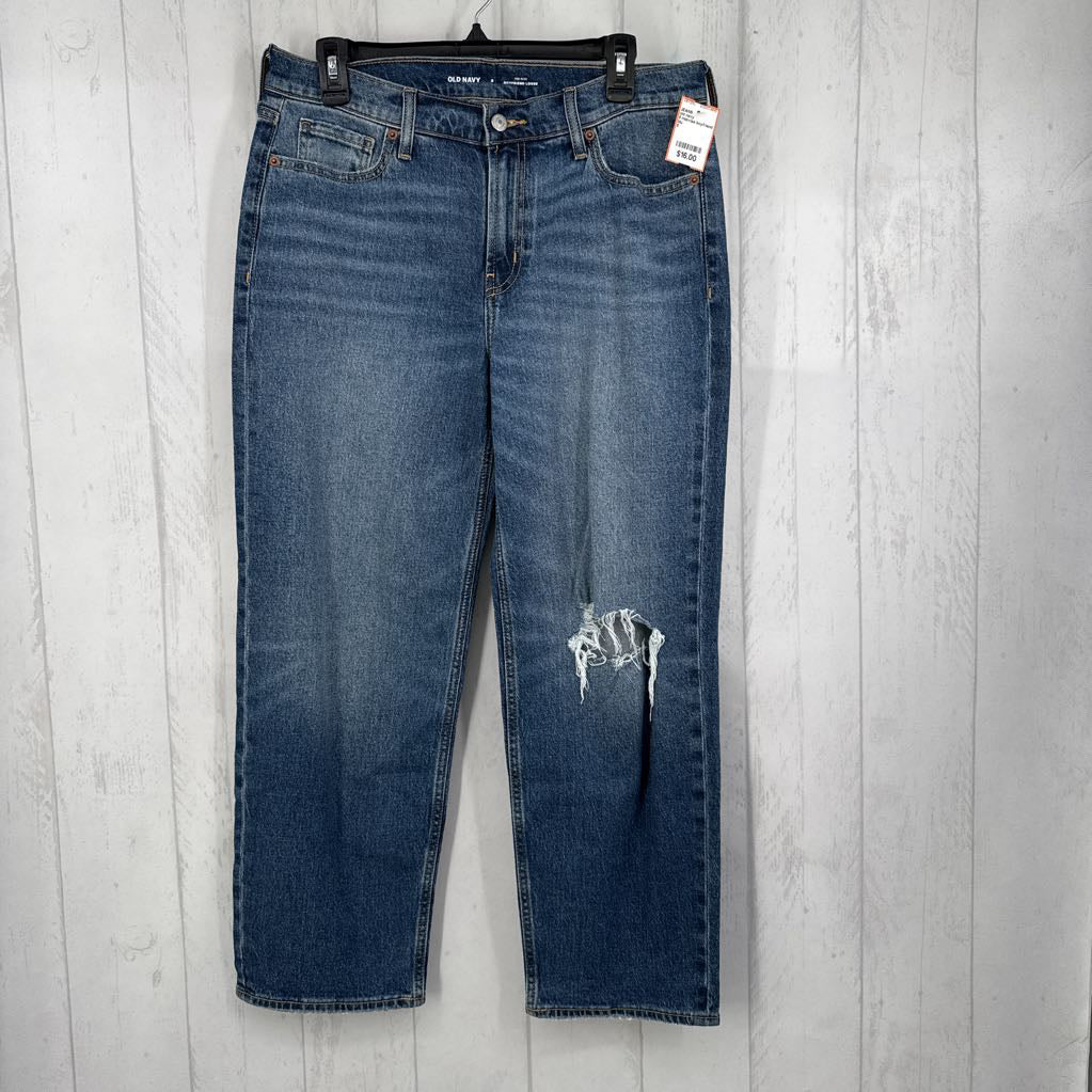 8 mid-rise boyfriend loose jean