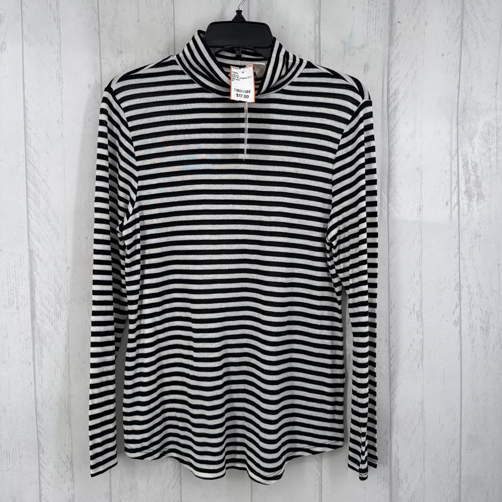 R40 M striped l/s t-neck