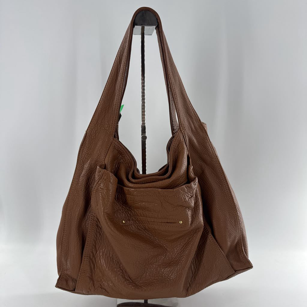 soft leather triple compartment purse