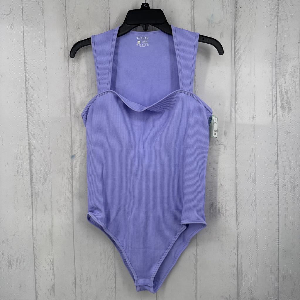 XXL ribbed slvls bodysuit