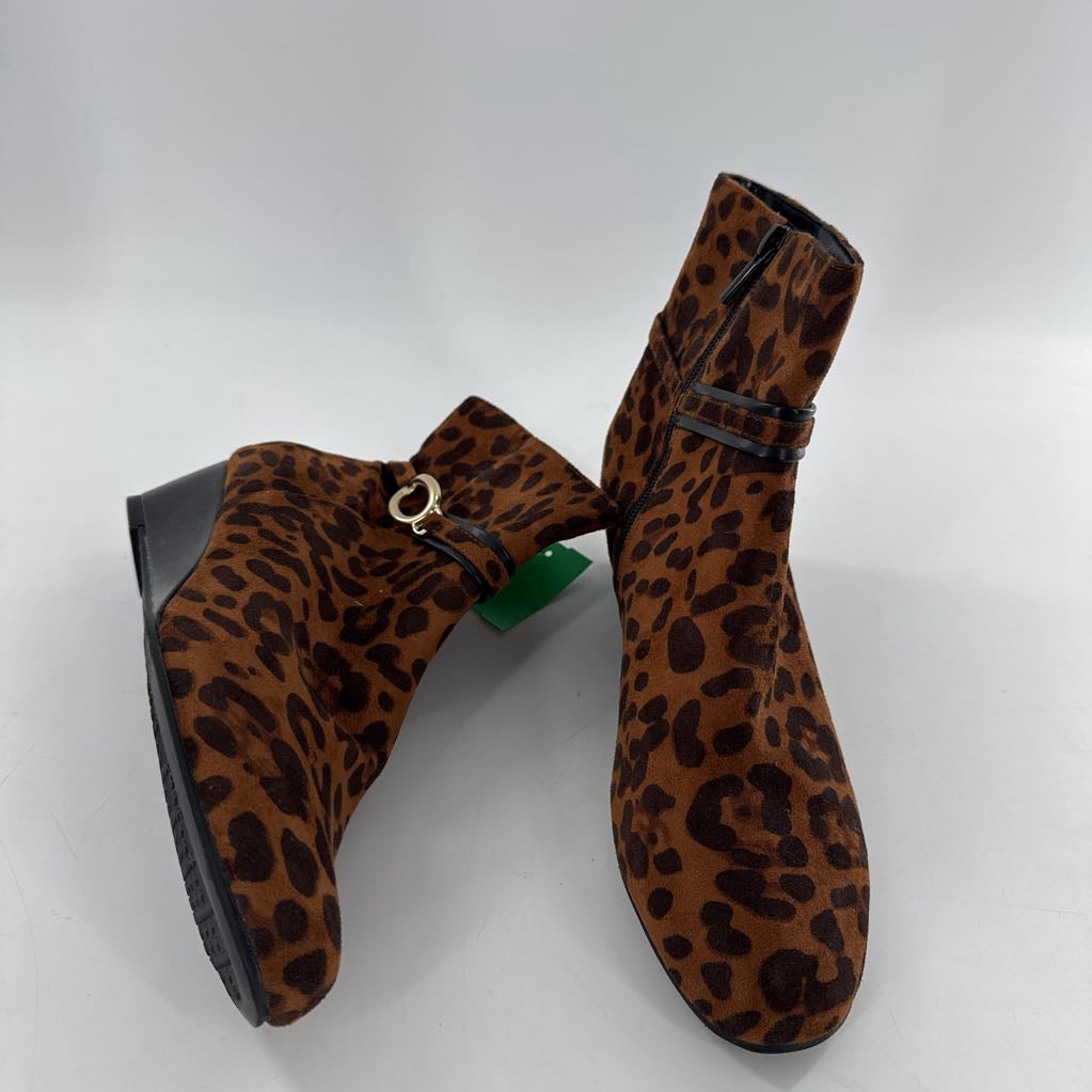 10 animal print ankle boot
